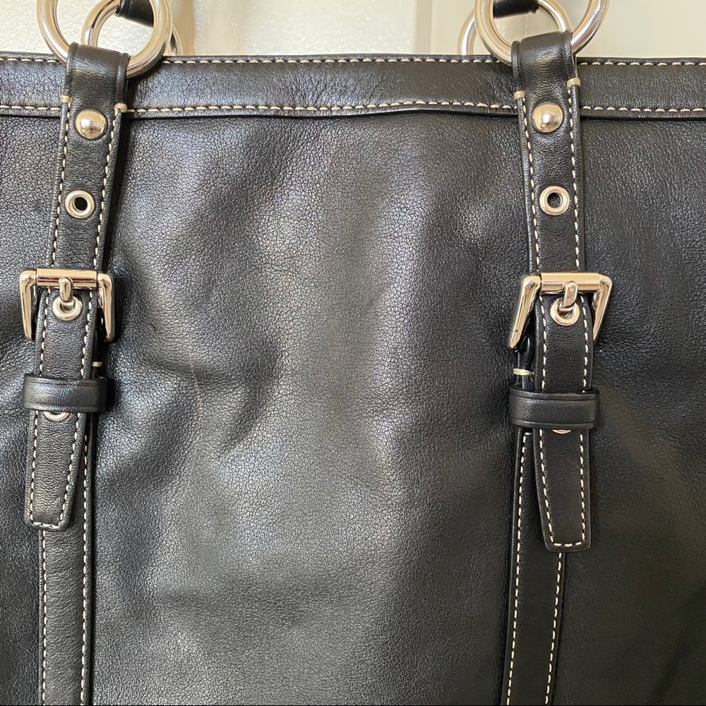 COACH genuine leather tote - Picture 7 of 10
